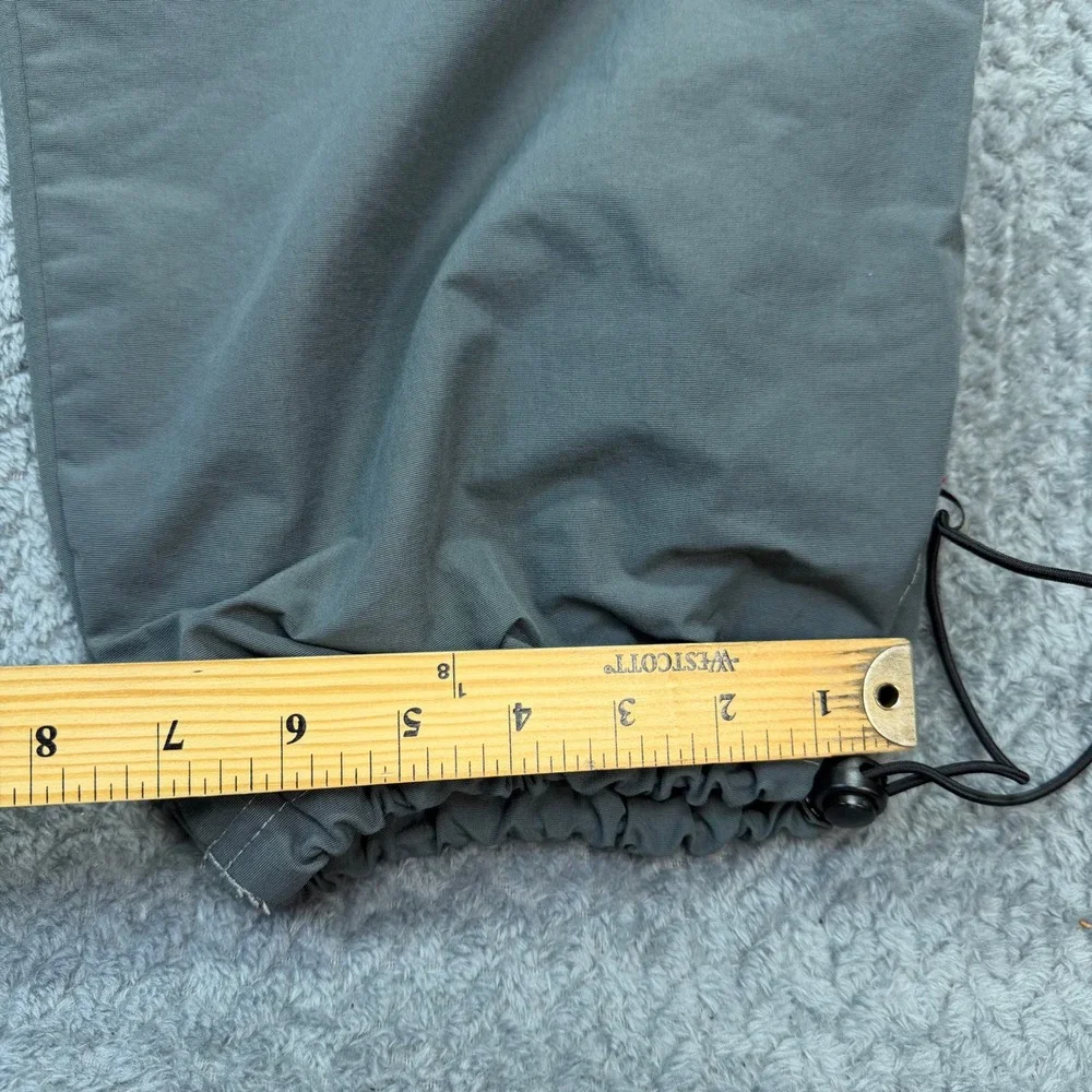 VTG Fishworks Pants Mens 36x29 Gray Nylon Water Resistant Fishing Cargo USA Made